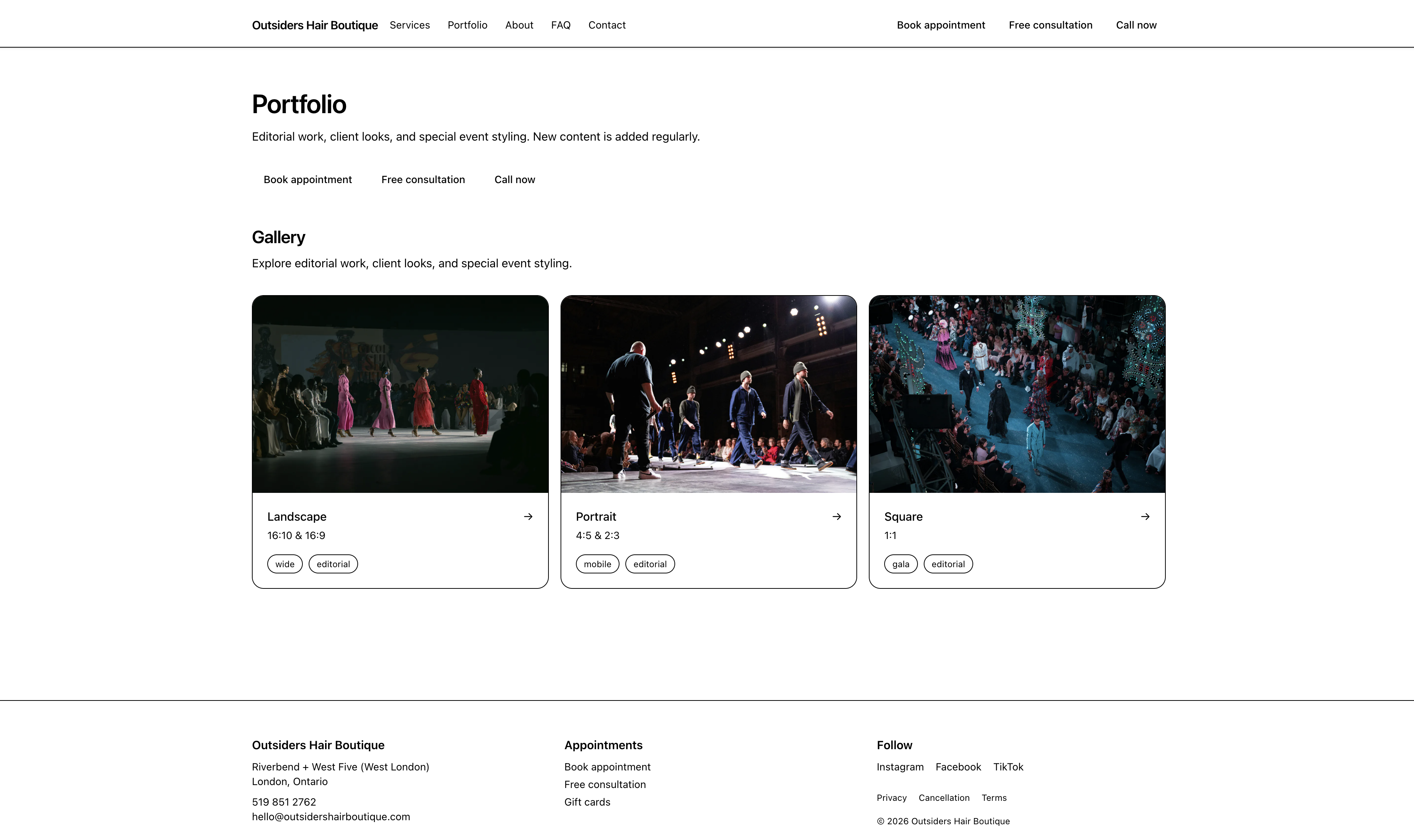 Outsiders Hair Boutique screenshot